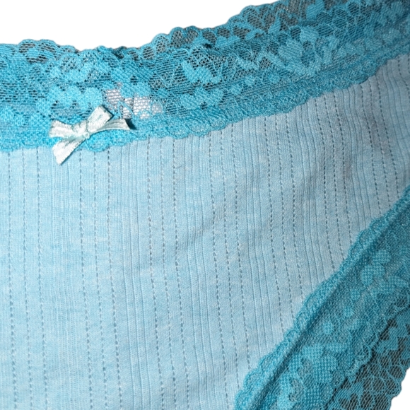 🍂 3/$15 - *NWOT* Victoria's Secret Lace Trim Cheeky - Picture 2 of 4